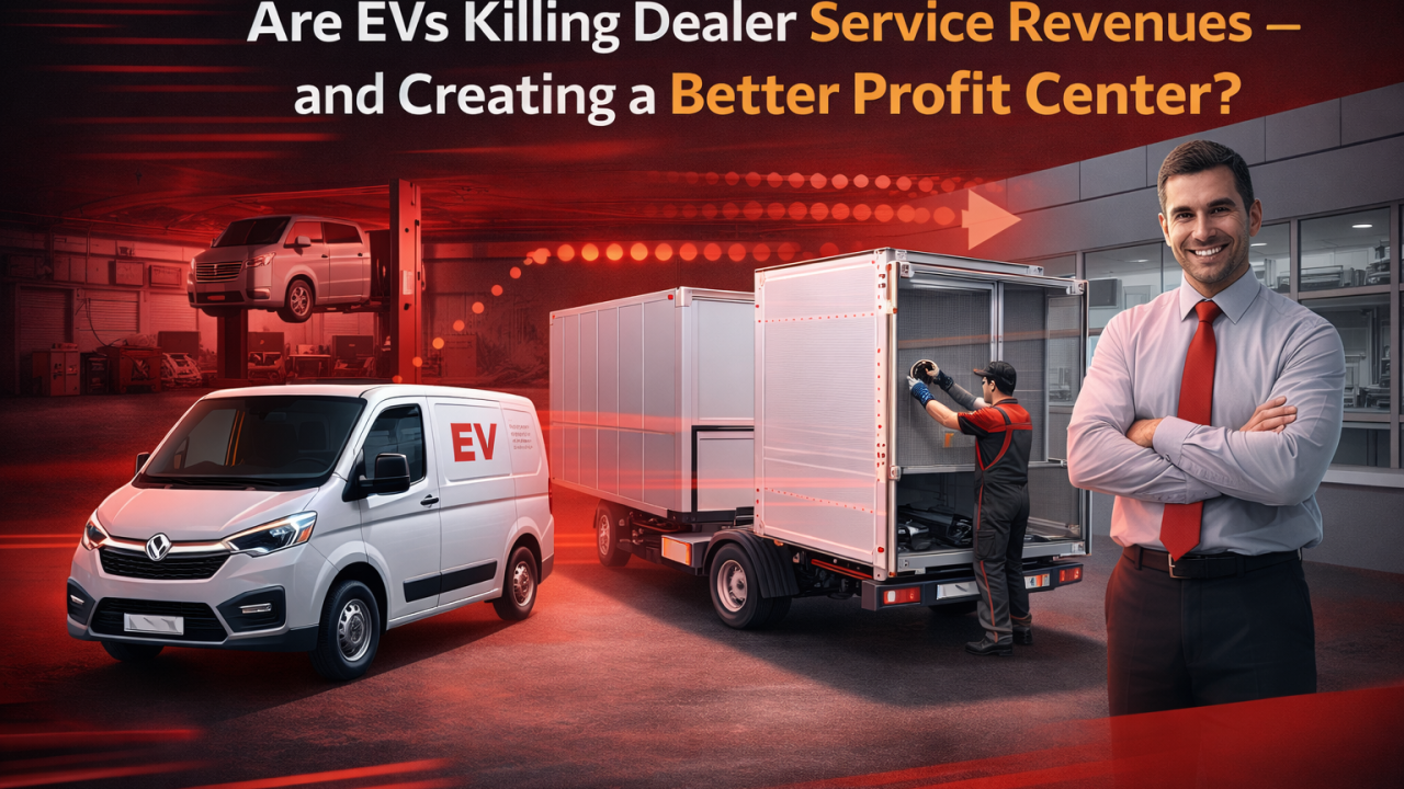 EVs Are Changing the Real Business Model of Commercial Vehicle Dealers — Are Service Revenues at Risk?