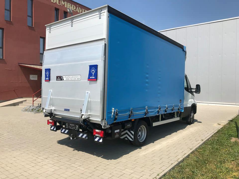 Curtain Side with rear Flap  & Tail lift — Kit-Go Vehicle Body Kit