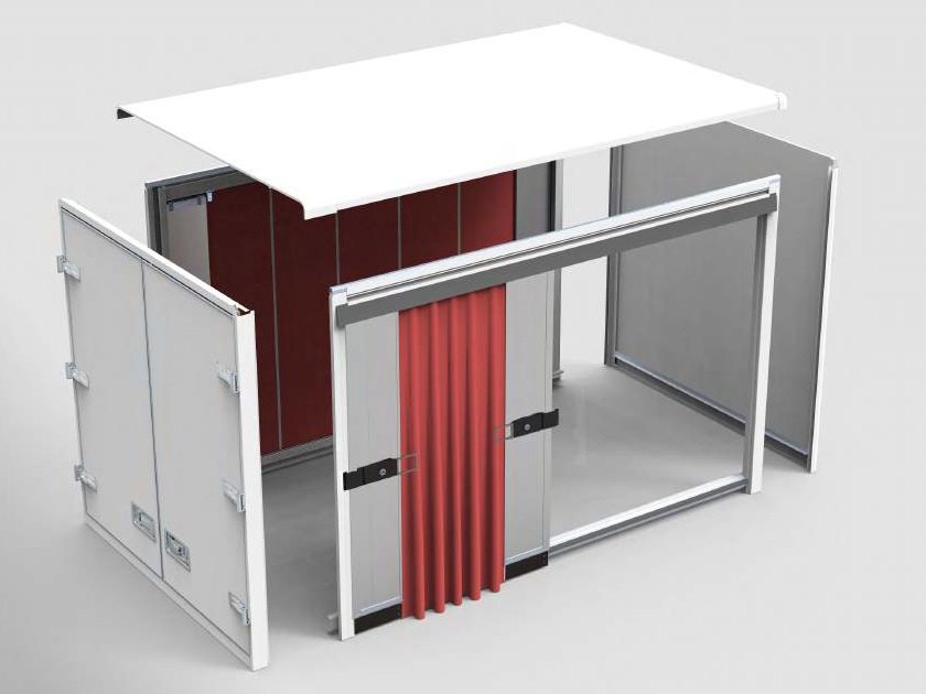 Beverage distribution body — Kit-Go Vehicle Body Kit