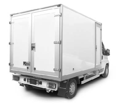 Dry Fright box with PES walls with Doors — Kit-Go Vehicle Body Kit