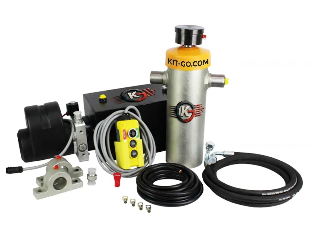 CKD - Hydraulic Kit with Electric Power Unit for Tipper Bodies 3.5–7.5t — Kit-Go Vehicle Body Kit